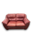 57290 Set Of 2 Burgundy Sofas