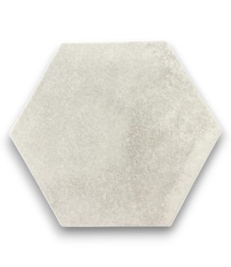 Bud's Warehouse 57306 80 Sq. Ft. Grey Hexagon Porcelain Tile