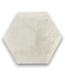 57306 80 Sq. Ft. Grey Hexagon Porcelain Tile