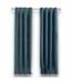 57315 63” Indigo Blackout Curtain Window Covering