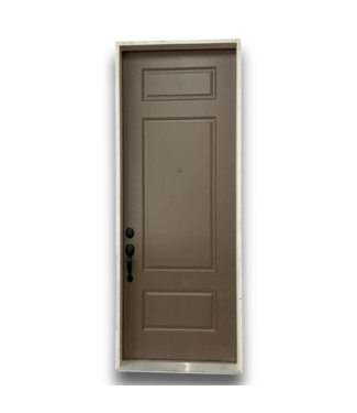 Bud's Warehouse 57316 36 X 96 3 Panel Prehung 2 Color Exterior Door