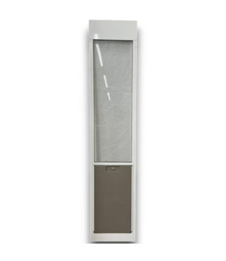 Bud's Warehouse 57320 16 X 80 White Aluminum Cat Door