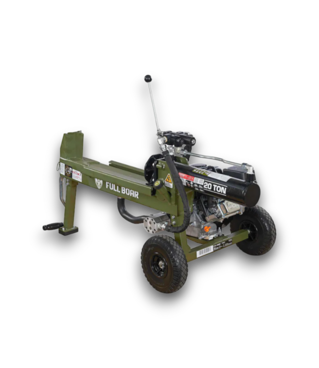 57334 20 Ton 209-cc Gas Log Splitter With Engine