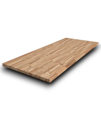 Bud's Warehouse 57335 Unfinished Natural Acacia Wood Butcher Block Countertop