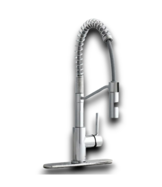 Bud's Warehouse 57340 Commercial Style Pull Down Kitchen Faucet