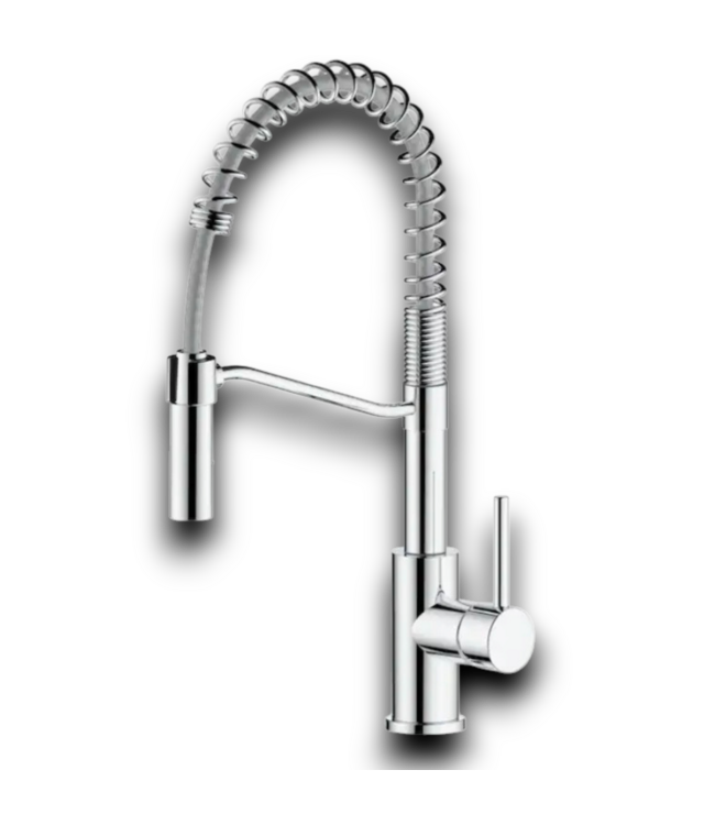 57340 Commercial Style Pull Down Kitchen Faucet