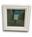 57358 White Double Pane Awning Window With Screen