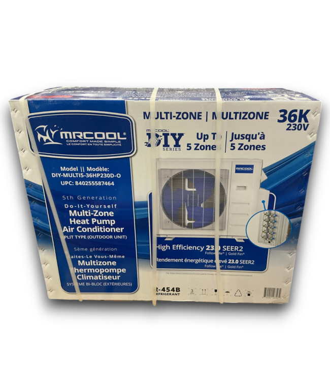 57374 Diy Multi Zone 5 Or More 36000 Btu Ductless Mini Split