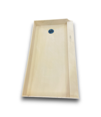 Bud's Warehouse 57377 Single Curb Pan With Right Drain