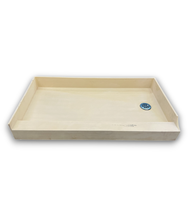 57377 Single Curb Pan With Right Drain