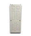 57378 30 X 80 White Finish 6-panel Sliding Closet Door