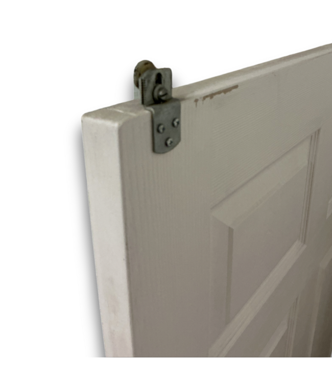 57381 36 X 80 White 6-panel Closer Sliding Door Pair