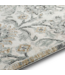 57385 Delft Gray Rectangle Indoor Persian Area Rug