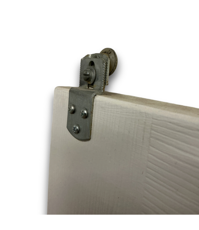 57378 30 X 80 White Finish 6-panel Sliding Closet Door