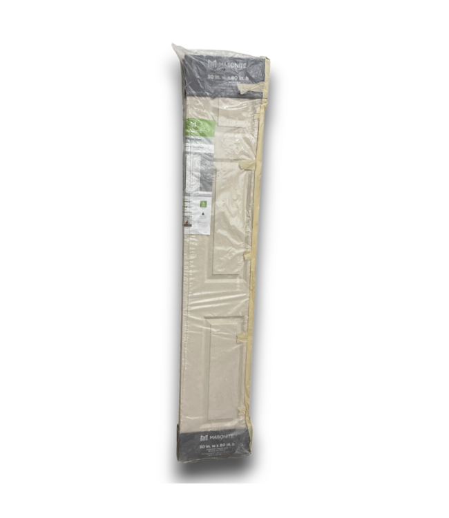 57401 30 X 80 Primed 6 Panel Bifold Door & Hardware
