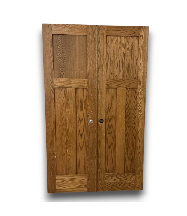 57404 48 X 80 Natural Wood Color Double Doors