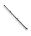 57405 Black Metal Indoor Stair Handrail Wall Mount 500 Lb. Capacity
