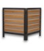 57409 2 Panel Outdoor Privacy Fence Screen Air Conditioner Cover