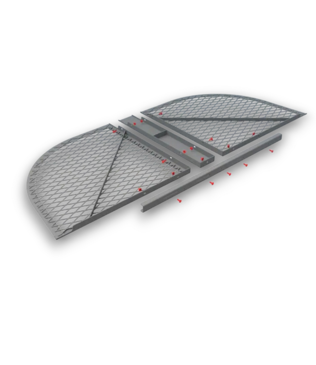 57410 Metal Window Well Cover