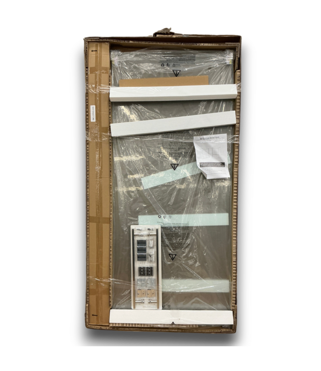 57412 Bypass Double Sliding Brushed Nickel Framed Shower Door With Privacy Glass