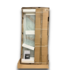 57414 Winslow Stainless Steel Frameless Corner Sliding Shower Door