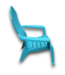57407 Teal Plastic Lawn Chairs
