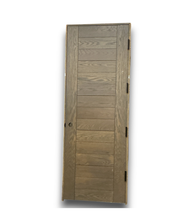 57415 30 X 84 Brown Rift Cut Prehung Interior Door