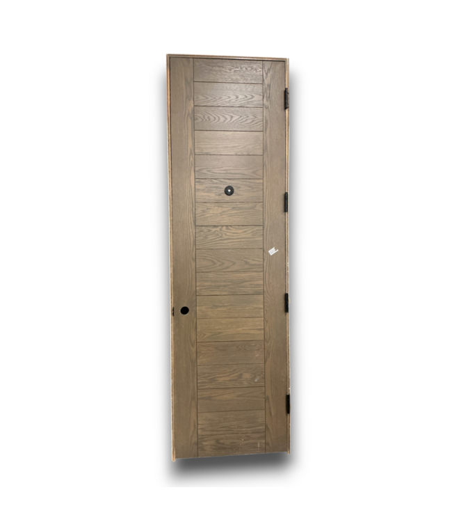 57416 28 X 98 Brown Rift Cut Prehung Interior Door