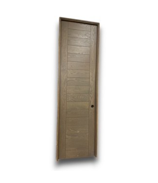 Bud's Warehouse 57416 28 X 98 Brown Rift Cut Prehung Interior Door