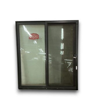 Bud's Warehouse 57417 72 X 81 White And Black Sliding Patio Door