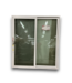 57417 72 X 81 White And Black Sliding Patio Door