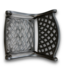 57423 Set Of 2 Aluminum Weave Patio Dining Chairs