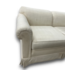 57425 60 X 30 Cream Upholstered Loveseat
