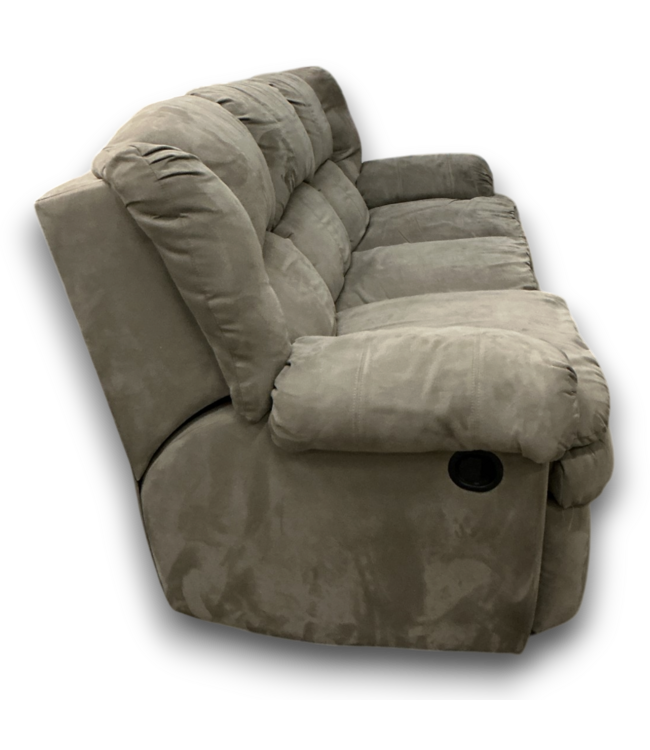 57426 Pair Of Greenish Reclining Living Room Couches