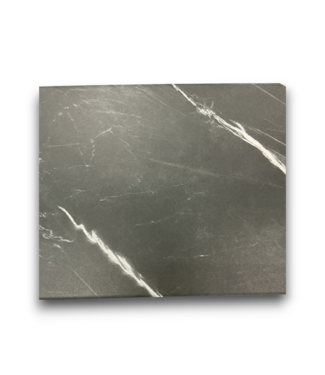 Bud's Warehouse 57431 Mirage Black Matte Porcelain Marble 19 Boxes 204.44 Sq. Ft. 5 Pieces Per Boxes Floor And Wall Tile