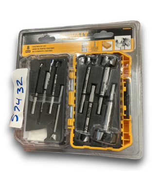 Bud's Warehouse 57432 8 Pc Forstner Bit Set