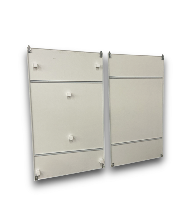 57436 White Sliding Closet Doors 91.5 X 79.75