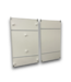 57436 White Sliding Closet Doors 91.5 X 79.75