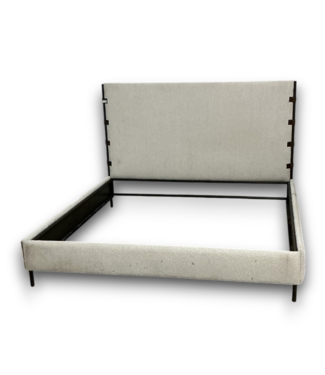 Bud's Warehouse 57439 80x80 Four Hands King Upholstered Bed Frame