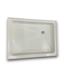 57440 White Right Drain Shower Base