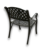 57423 Set Of 2 Aluminum Weave Patio Dining Chairs