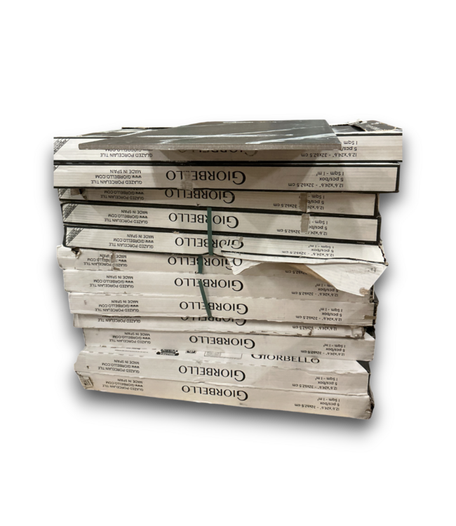 57431 Mirage Black Matte Porcelain Marble 19 Boxes 204.44 Sq. Ft. 5 Pieces Per Boxes Floor And Wall Tile