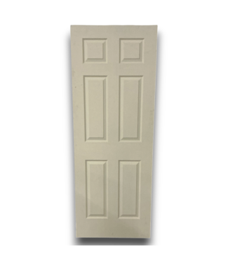 Bud's Warehouse 57444 30 X 80 Primed 6-panel Interior Door Slab