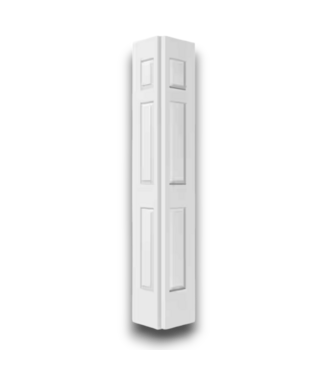 Bud's Warehouse 57454 36 X 80 Primed Hollow 6 Panel Bifold Door