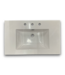 57457 White Acrylic Bathroom Vanity Sink Top