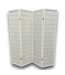 57463 White 4-panel Room Divider 6'