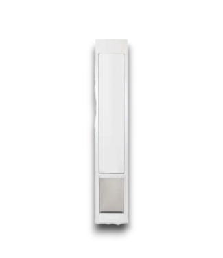 Bud's Warehouse 57465 Aluminum White Pet Door For Patio Doors