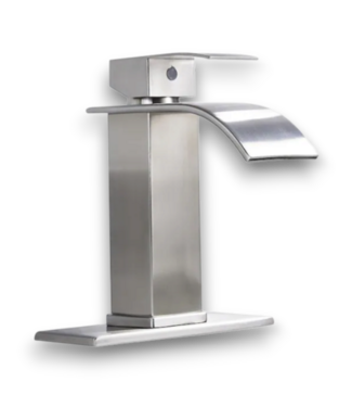 Bud's Warehouse 57485 Stainless Steel Single Hole Sink Faucet