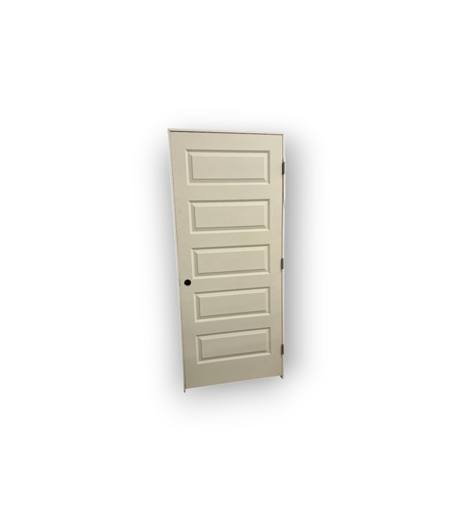57496 34 X 80 5 Panel Prehung Interior Door