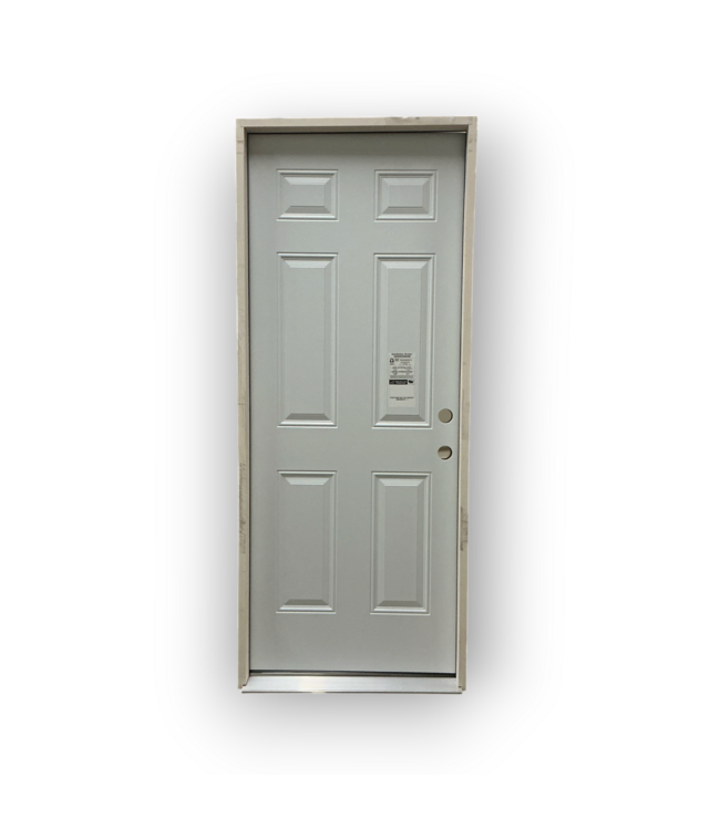 57512 32 X 80 White Prehung Exterior Door